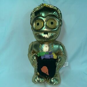 Star Wars C-3PO Droid Halloween Plush Greeter 21”